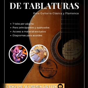 Cuaderno de Tablaturas para Guitarra Clásica y Flamenca